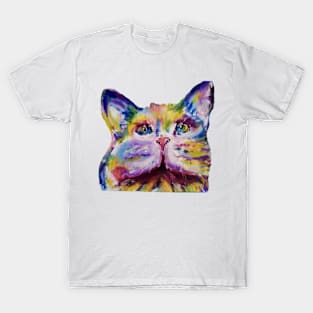 Cat oil painting T-Shirt